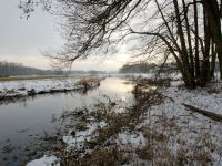 Winterliche Flußlandschaft